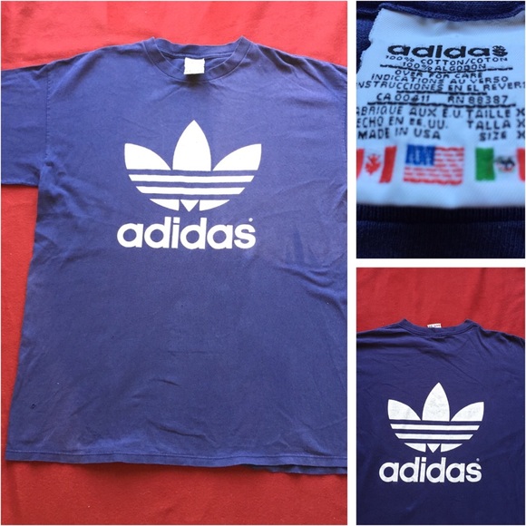 9 Vtg 80’s 90’s Tshirts (Adidas, Screen Stars etc) - Picture 2 of 11